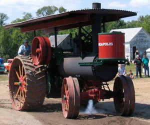 steam engine tractor