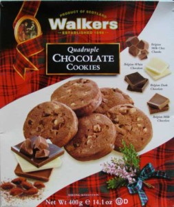 Walkers Quadruple Chocolate Cookies