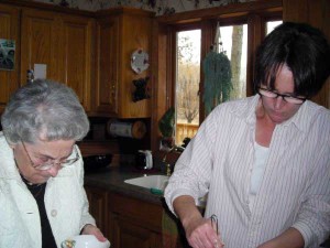 Thanksgiving preparations