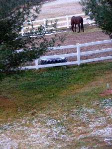 dusting of snow