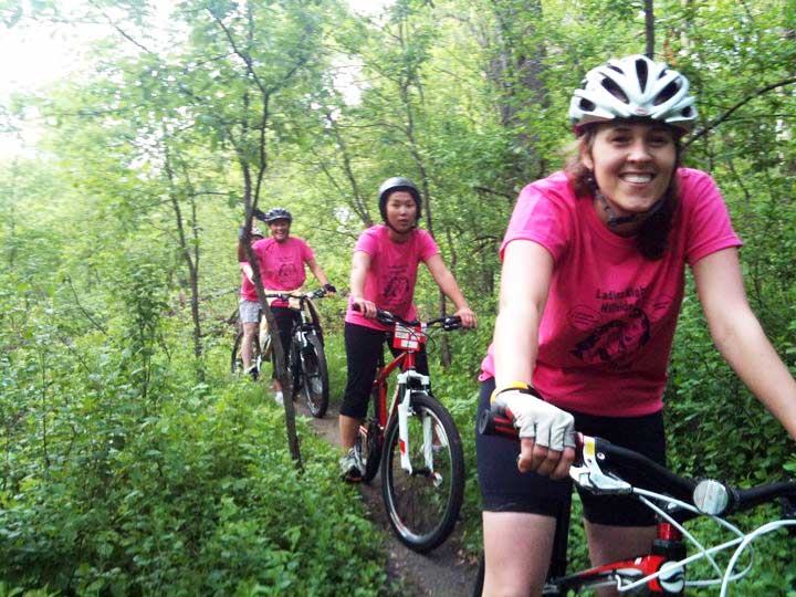 Mountain Biking with the Ladies