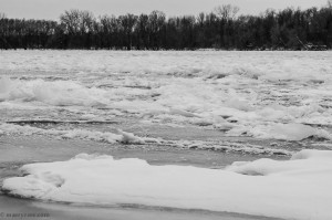 ice on Mississippi River