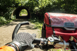 bicycle path through tunnel