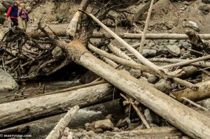 Sandy River crossing