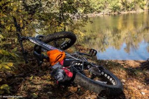 Biking along Rum River