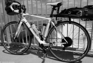 bike at Coon Rapids Dam