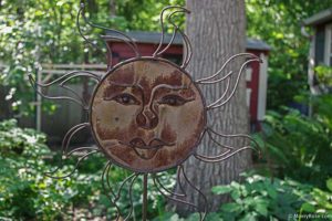 sun garden decoration