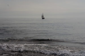 sailboat on Lake Superior