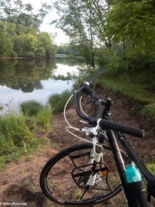 biking along the Rum River