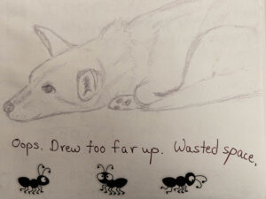 Sketch from sketchbook
