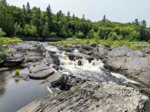 river at Jay Cooke Park