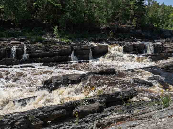 river at Jay Cooke Park