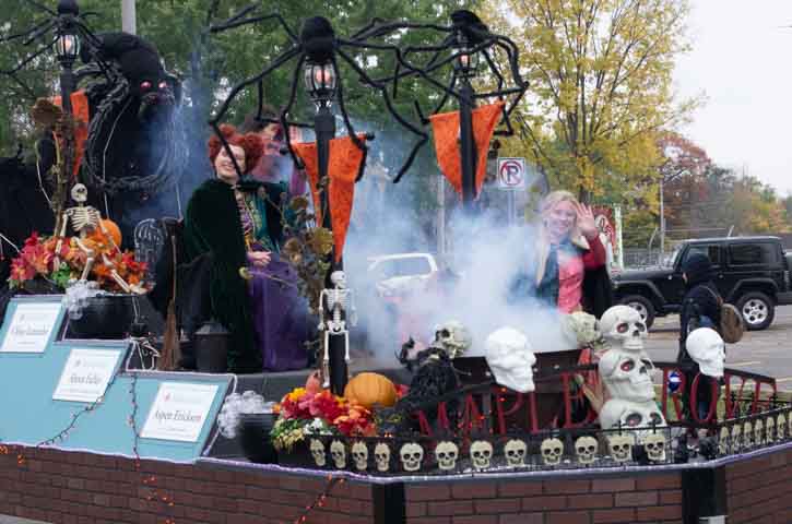 Anoka Halloween parade float